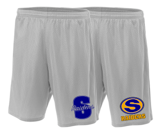 CLEARANCE - SISD - Raider Silver Shorts